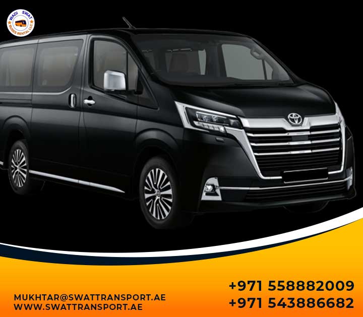 9 Seater Hiace for rent