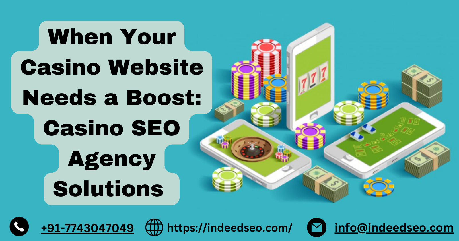 When Your Casino Website Needs a Boost Casino SEO Agency Solutions