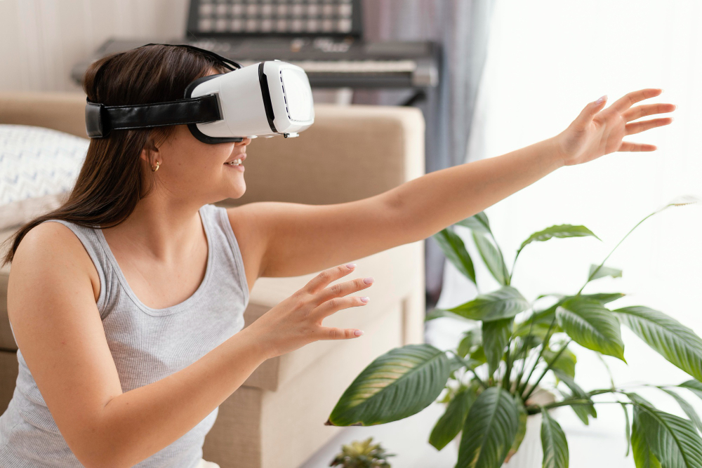 smiley-woman-wearing-vr-glasses