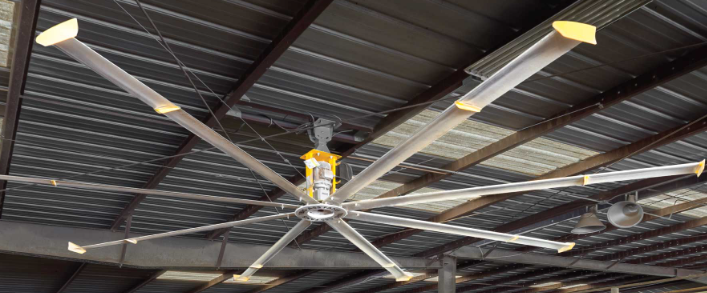 warehouse ceiling fans