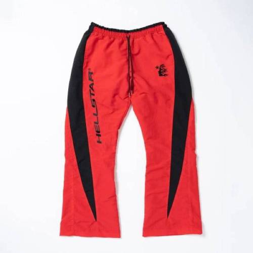 The Best Hellstar Thriller Red Tracksuit Pants.