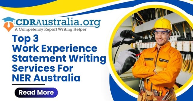 Work Experience Statement Writing Services for NER Australia