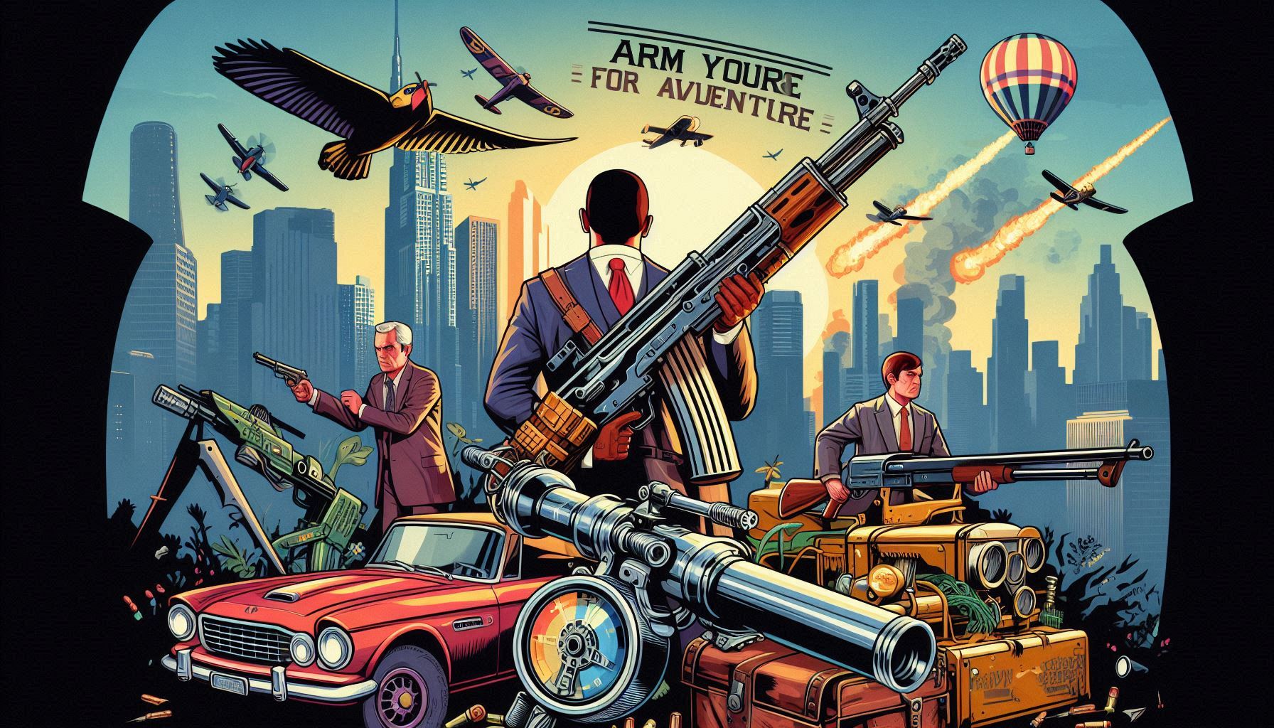 Arm Yourself for Adventure Mastering Weapons in Grand Theft Auto V