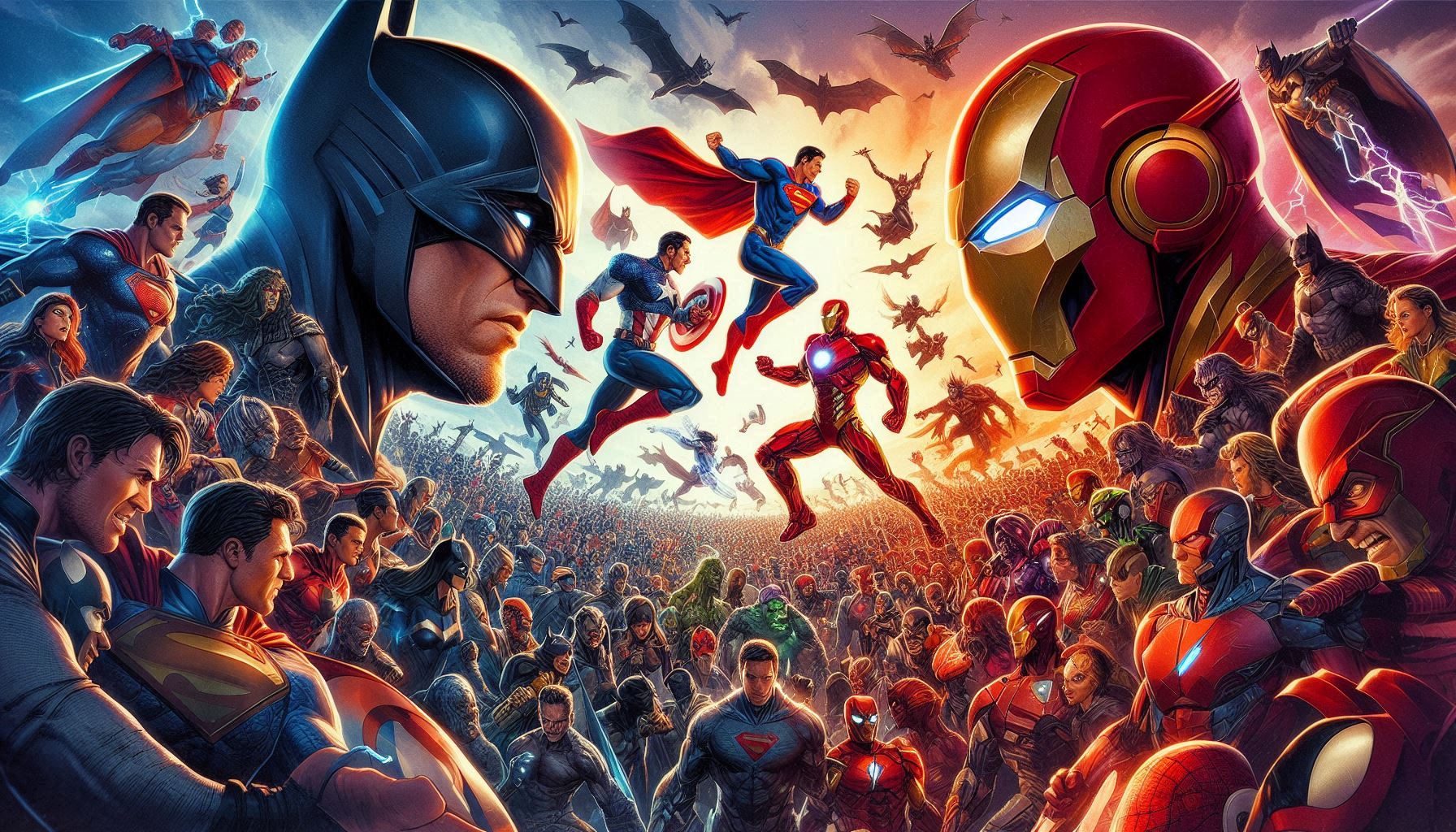 Marvel vs. DC: The Most Epic Face-Off in Superhero History